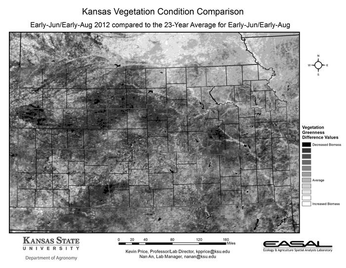 Kansas Vegetation Condition Comparison