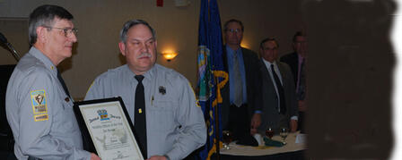 BUSSONE NAMED WILDLIFE OFFICER OF THE YEAR