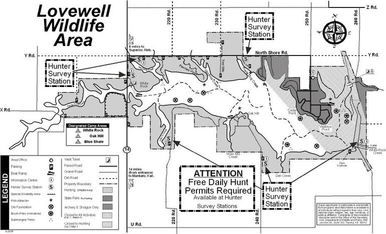 Lovewell Map