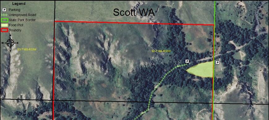 Scott Wildlife Area Map