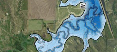 Bathymetric Maps Help Kansas Anglers 