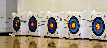 Kansas Students Compete In State Archery Tournament 