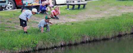 FISHY FUN TO BE HAD AT MILFORD NATURE CENTER KID’S FISHING CLINIC