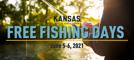 Take Part in Kansas Free Fishing Days on June 5 and 6