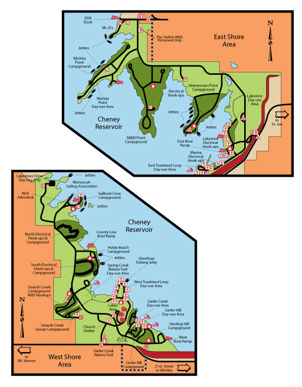 Cheney Park Maps