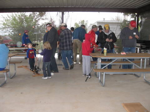 CHSP OK Kids 2011 - Fishing Pole Assembly Line
