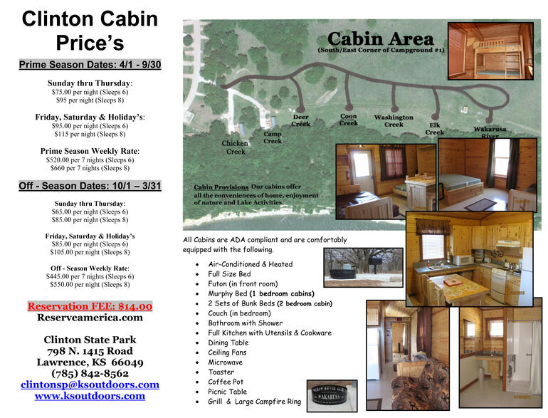 Cabin Prices, Pictures & Locations