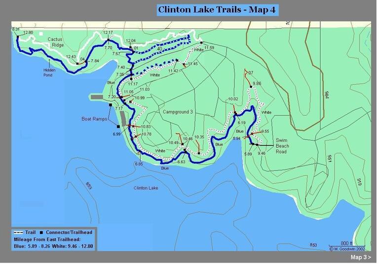 Trail Mileage Map #4