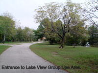 Entrance to Lake View Group Use Area