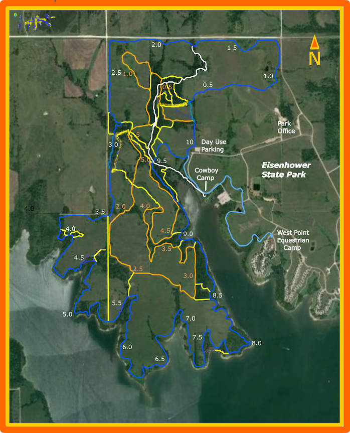 Horse Trail Map 2024