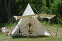 Kanopolis State Park-Prairie Long Rifles Rendezvous Tent