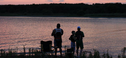 Milford-State-Park-Fishing-Sunset