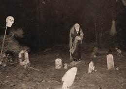 Haunted Trail graveyard