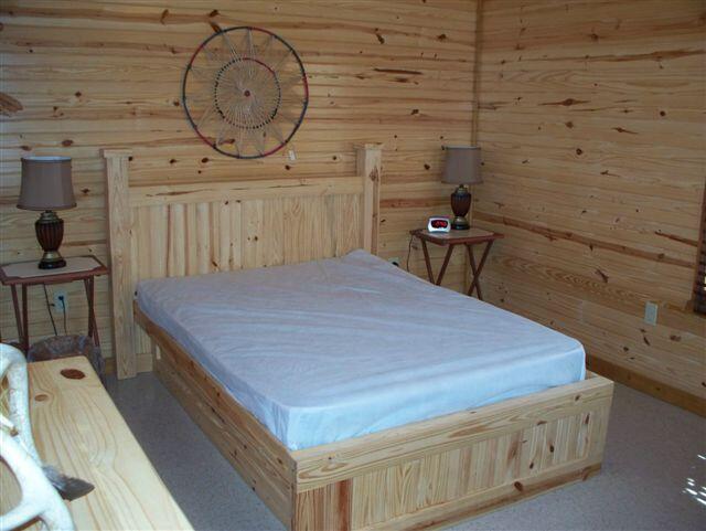 Navajo Cabin Bedroom
