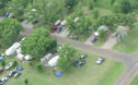 Aerial view of Old Marina campgrounds