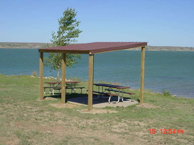Wilson Lake Picnic Table Shelter