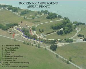 Rockin' K Campground Aerial Photo