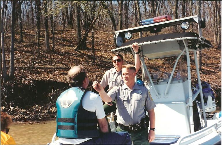 field sobriety testing on the water
