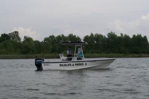 KDWP patrol boat
