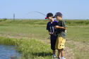 Two kids catfishing