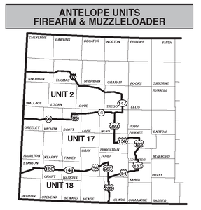 Antelope Firearms Unit Map