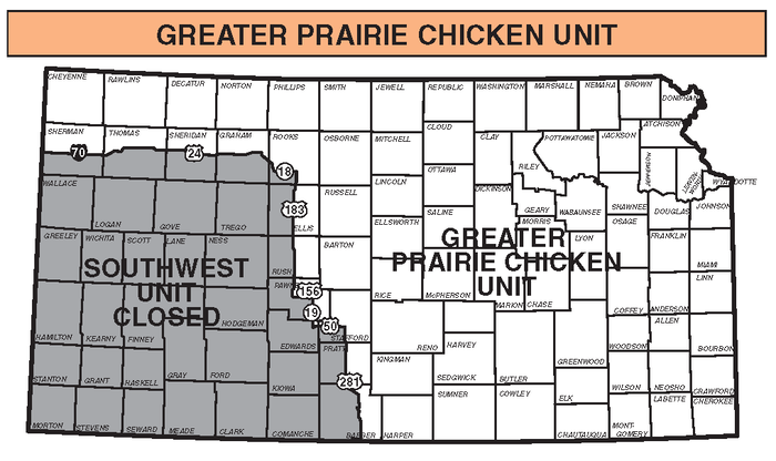 Prairie Chicken Unit Map