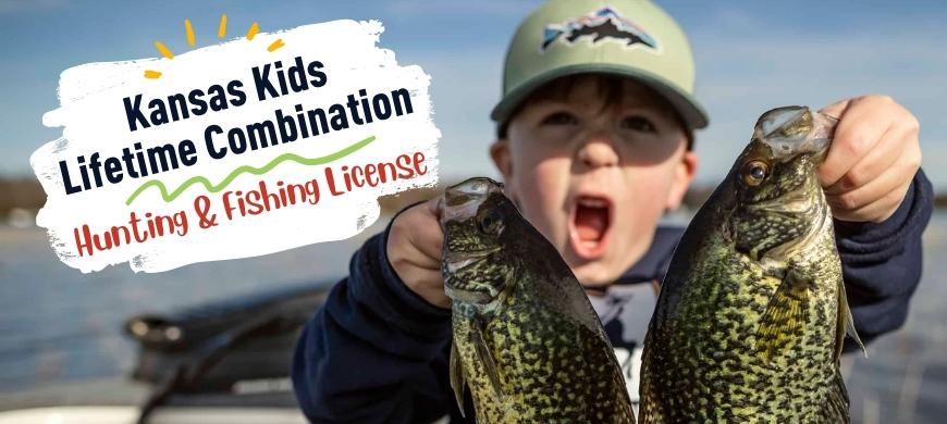 Applications Available for New Kansas Kids Lifetime Hunting, Fishing License