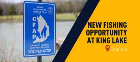 Kansas Department of Wildlife and Parks, Emporia State University Partner to Provide New Fishing Opportunity