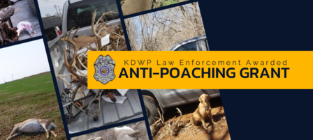 KDWP Law Enforcement Division Awarded Anti-Poaching Grant