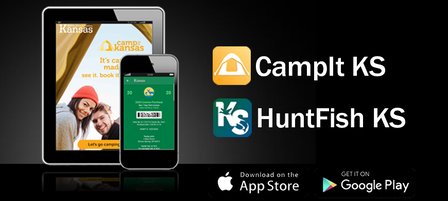 KDWPT Launches CampIt KS, HuntFish KS Mobile Apps