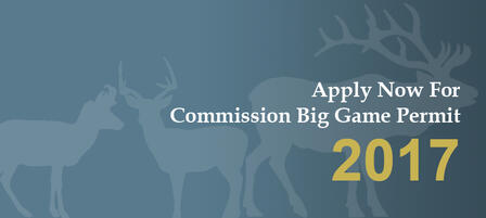 Fund Your Conservation Project With A Commission Big Game Permit
