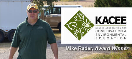 Rader Selected for Lifetime Environmental Education Award