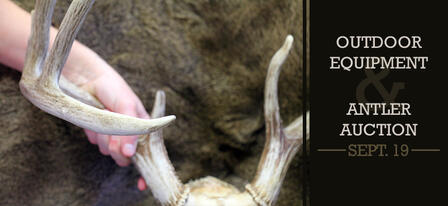 Forfeited Outdoor Equipment and Antlers To Be Auctioned