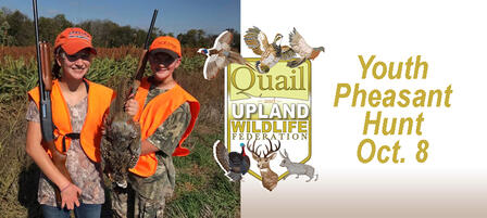 Youth Invited to Oct. 8 Pheasant Hunt