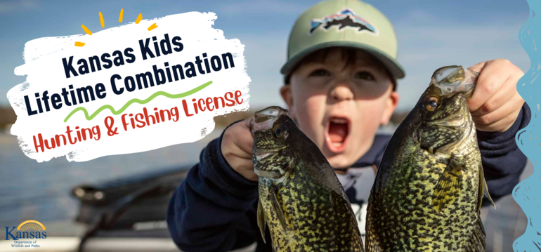 KS Kids Lifetime Hunting and Fishing License