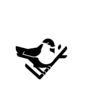Chickadee Logo_Badge_White_Black