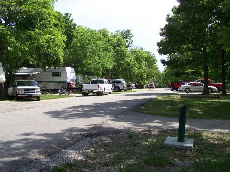 South end of Oak Point Campground