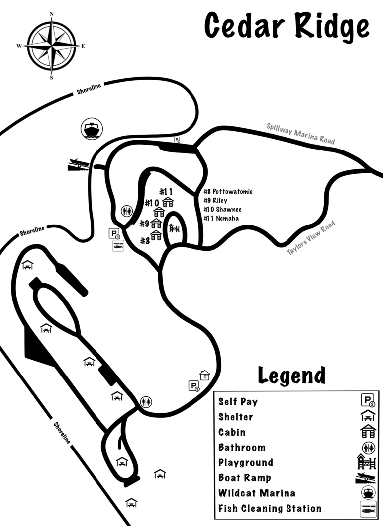 Cedar Ridge Map 
