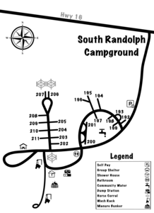 South Randolph Area Map