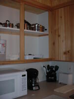 Wilson Lake Foxtail Cabin Kitchen Cabinets