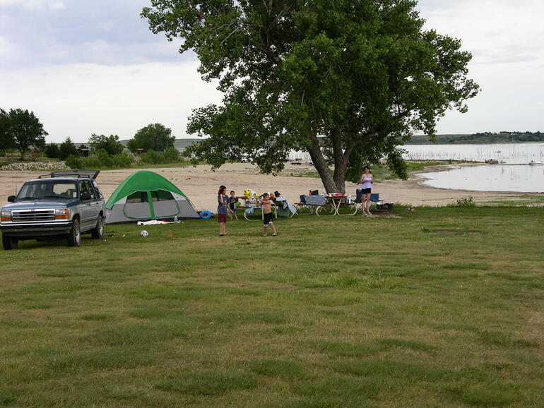 Bluffton Tent Camping