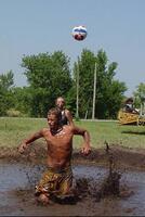 Mud Volleyball at River Pond (Looks like Fun!)